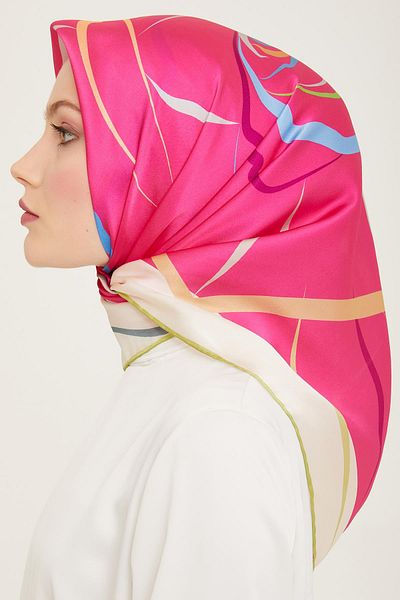 Armine - Μεταξωτό κασκόλ 2024 Άνοιξη και Καλοκαίρι Twill Silk 9115-80