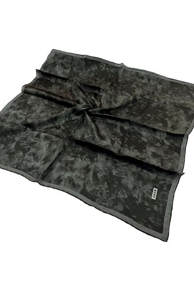 Aker Μεταξωτό κασκόλ Anthracite Sura - 7208701 -315