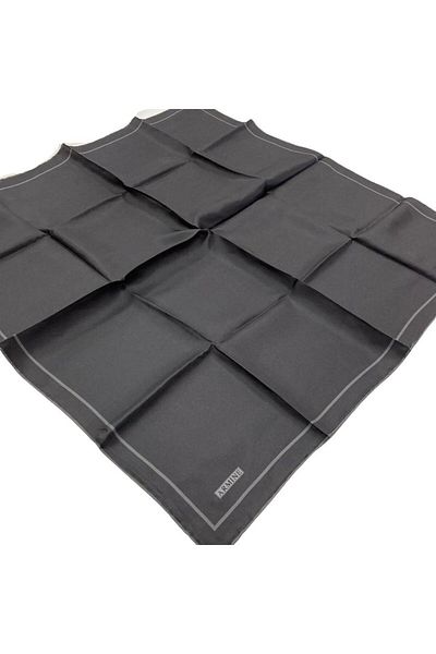 Armine Μεταξωτό Φουλάρι Nostalgia - 8668-12 Anthracite Twill