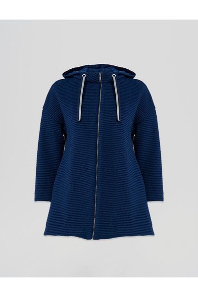 Kayra Μπουφάν με κουκούλα Navy Blue