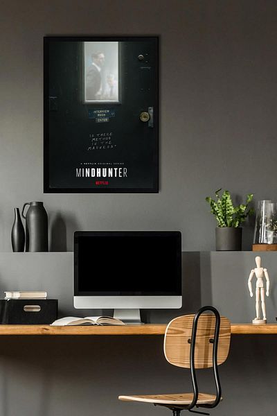 Saturn Pictură înrămată Mindhunter - Pictură poster de serie