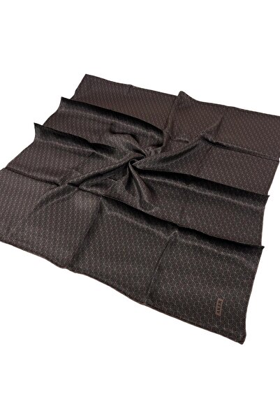 Aker İpek Eşarp - 8911701-331 Acı Kahve Sura