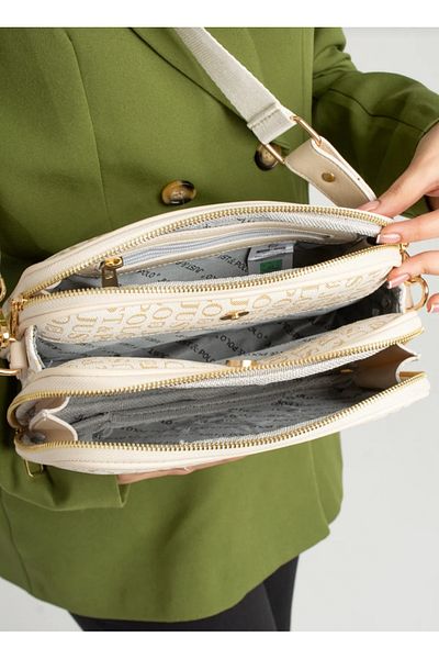 Just Polo Valley 3 Compartments Women's Hand Shoulder Cross-Body Bag