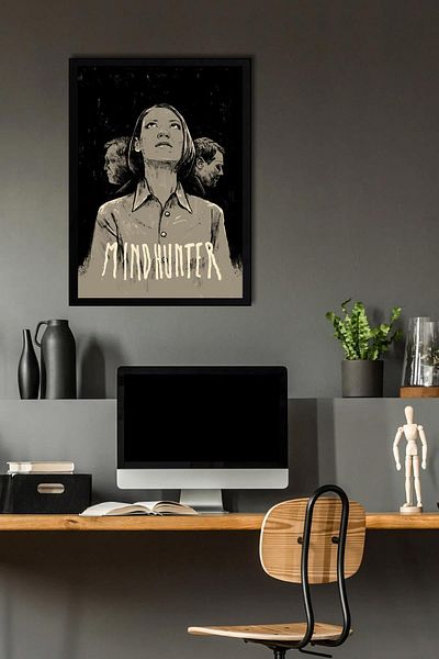 Saturn Pictură înrămată Mindhunter - Pictură poster de serie
