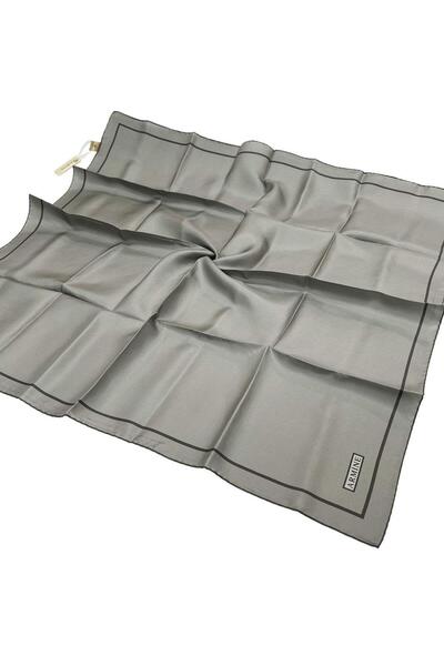 Armine Шовковий шарф Nostalji - 8668-11 Темно-сірий твіл