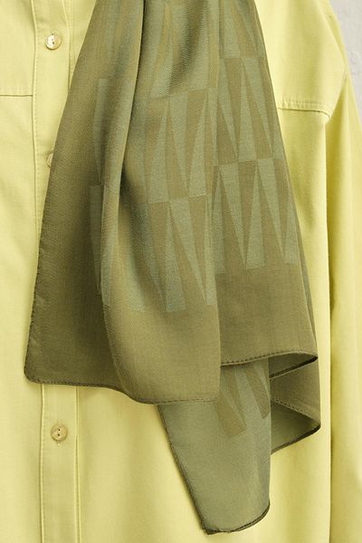 Armine Trend Lyon Shawl - 3 - Khaki 246710