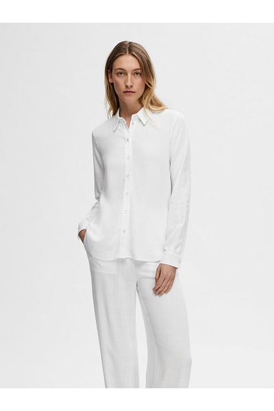 Selected Femme Hemd Langärmeliger
