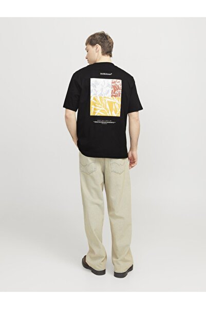 Jack & Jones T-shirt Rückenprint Rundhalsausschnitt T-shirt