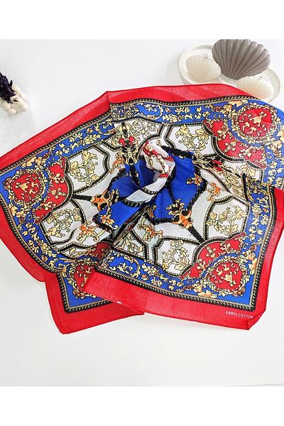 REBORN DESIGN Large Size Authentic Patterned Bandana