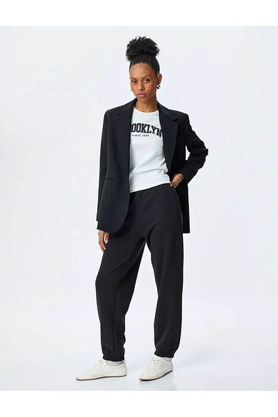 Koton Comfortable Fit Tie Waist Pocket Jogger Sweatpants