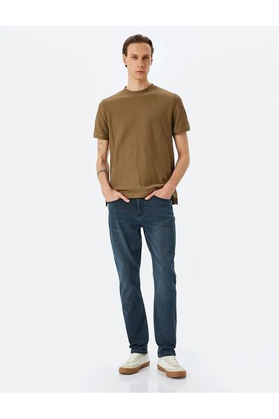 Koton Brad Jean Indigo Men's Jean Pants 5Sam40030Nd