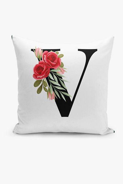 Filamente Valentine's Day Patterned Double-Sided Digital Printed Throw Pillow Cover - Valentine's Day