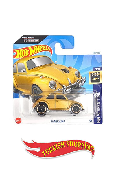 HOT WHEELS 1:64 Ölçek Transformers Bumblebee Vosvos Gold