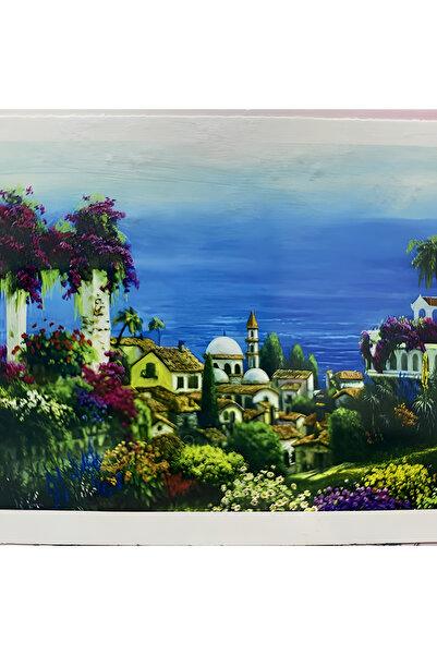 EleganTShoP 5D Yapışan Boncuk Goblen 30 x 40 cm Mozaik Tablo Pano 60398