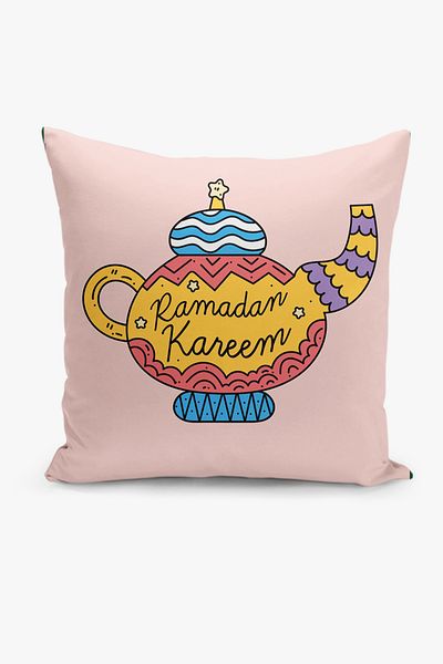 Filamente Husă de pernă cu model Ramadan, imprimată digitală pe două fețe - Ramadan