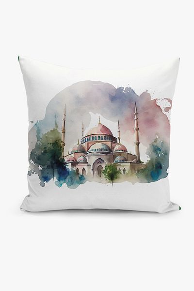 Filamente Husă de pernă cu model Ramadan, imprimată digitală pe două fețe - Ramadan