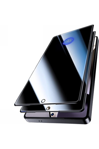 KeepHone Galaxy S25 Ultra Uyumlu Ekran Koruyucu Hayalet Cam Aktif Parmak Izi ...