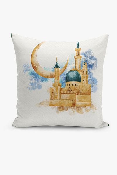 Filamente Husă de pernă cu model Ramadan, imprimată digitală pe două fețe - Ramadan