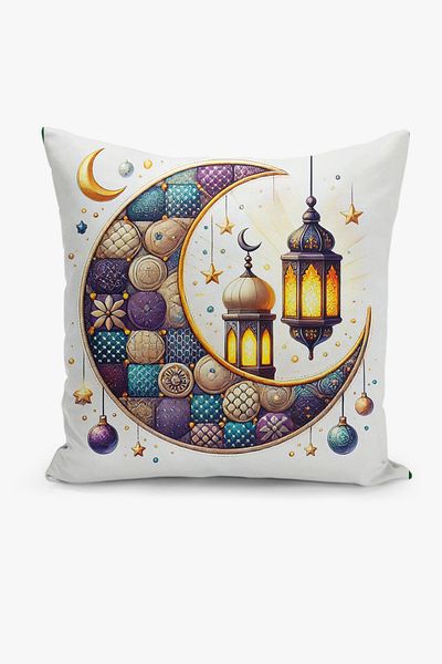 Filamente Husă de pernă cu model Ramadan, imprimată digitală pe două fețe - Ramadan