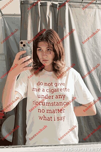 TIMESWASTINGIRL Tricou oversize unisex cu slogan scris TWGWBR29