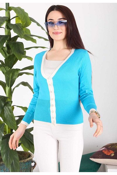 Butik Zeyoo Collection Seasonal Women's Cotton Cardigan