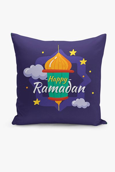 Filamente Husă de pernă cu model Ramadan, imprimată digitală pe două fețe - Ramadan