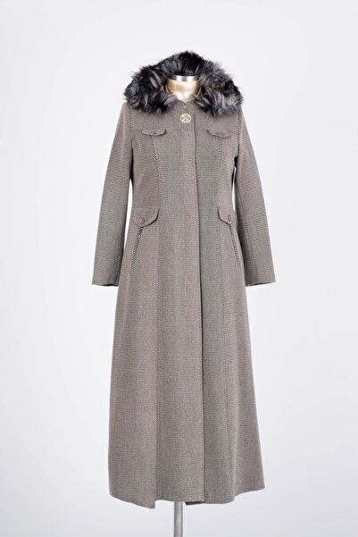 Zümrüt Kapak Cepli Manto