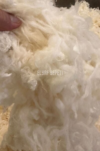Elyaf Sepeti 1 kg 100% L Washed Uncombed Pure Merino Lamb Wool