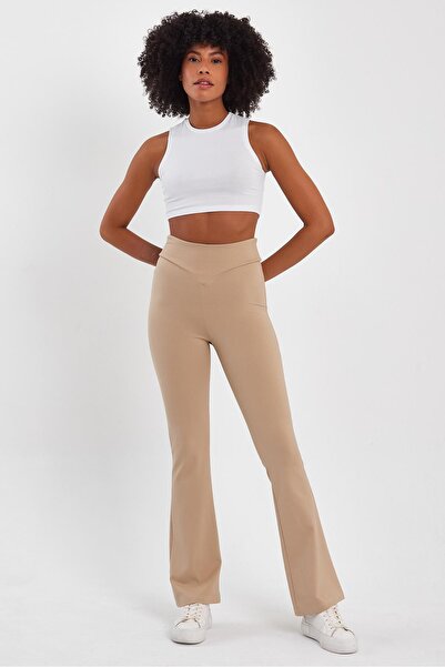 ALEXANDERGARDI Visok struk Široke helanke (B23-0010)