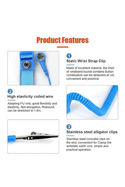 online shopping dsg store Kablolu Antistatik Bileklik