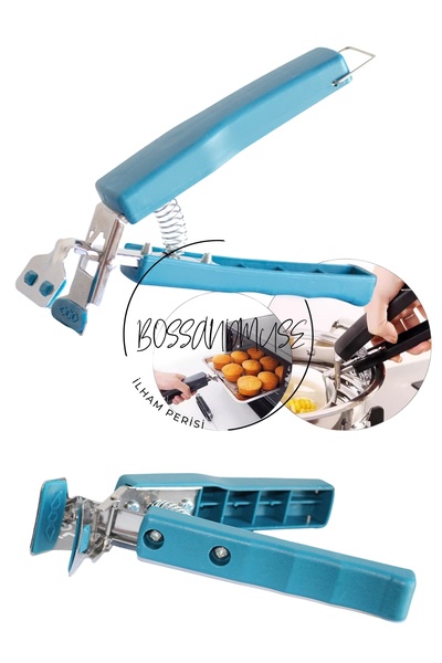 bossandmuse Künefe Tabağı Fırın Eldiveni Tepsisi Tutucu Borcam Tutucu Kek Kal...