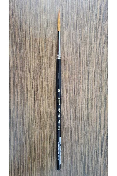 Pebeo 420 Series Long Bristle Sable Brush No:8