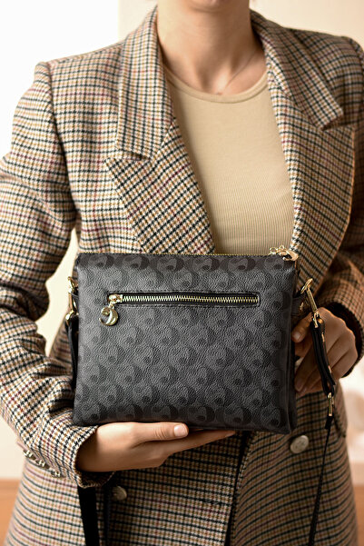 Cacharel Women's Monogram Shoulder Bag 8007