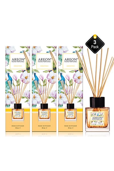 Areon Pack Of 3 Areon Home Perfumes 50 ml Garden Osmanthus