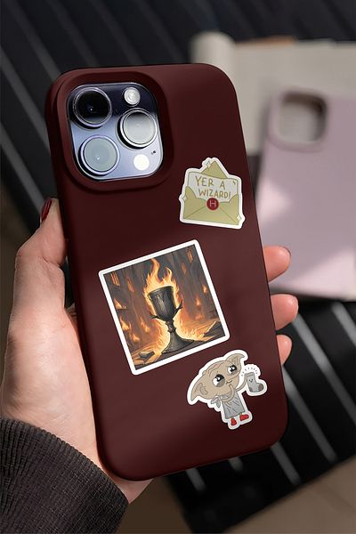 AR Sticker Set de autocolante pentru tabletă pentru laptop cu tematică Harry Potter 4