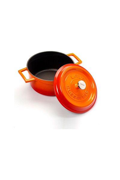 Lava Round Cast Iron Pot Lv Y Tc 20 K2 O