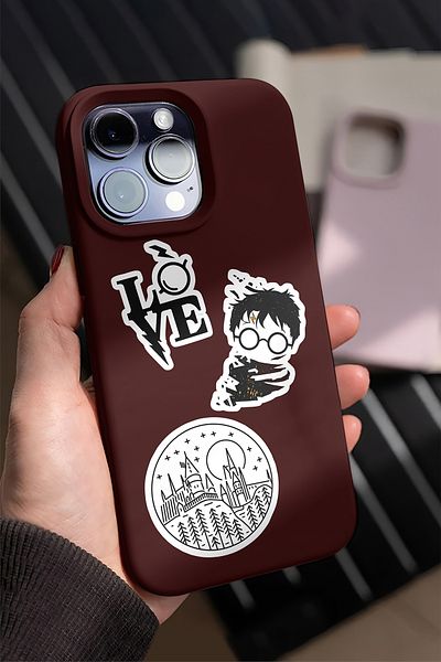 AR Sticker Set de 10 autocolante pentru laptop, notebook și tabletă cu tematică Harry Potter