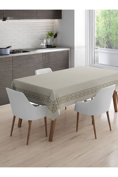 Viadela Ethnic Patterned Tablecloth Suitable for Daily Use