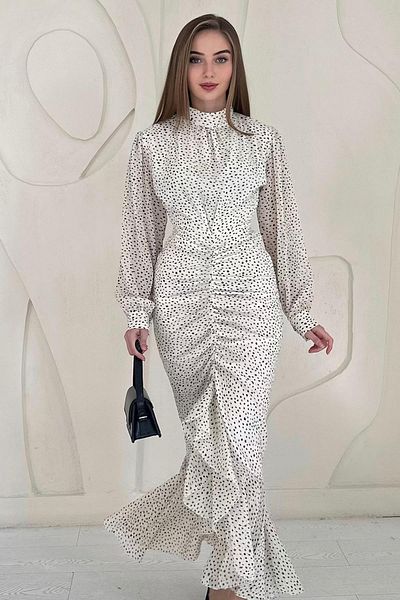 Elbee Fashion Woman Rochie din șifon de pește