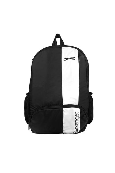 Slazenger Rucsac de școală cu fermoar cu mai multe compartimente, imprimat pentru copii