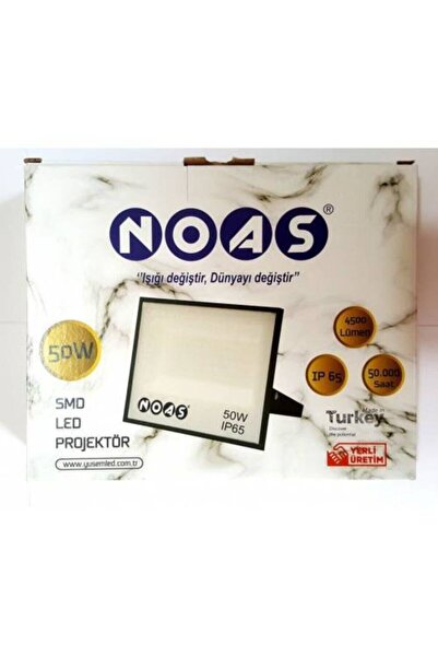Noas Led Torunoğlu Elektronik Noas 50 Watt Led Projektör Smd Led 50w
