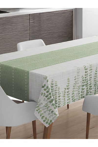 Viadela Spring Themed Patterned Tablecloth Suitable for Daily Use