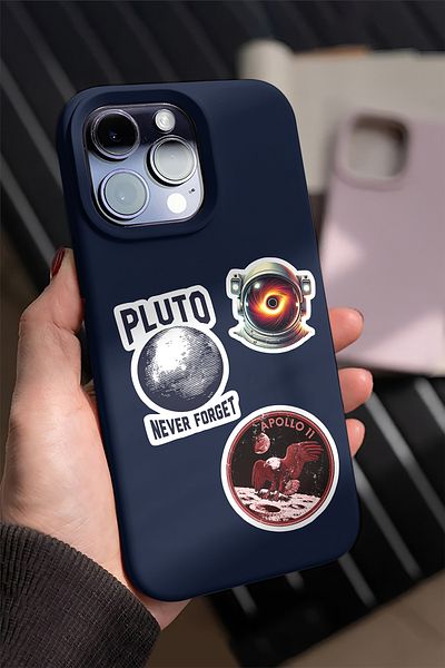 AR Sticker مجموعة ملصقات تحت عنوان Nasa 8 - للكمبيوتر المحمول والكمبيوتر المحمول والكمبيوتر اللوحي