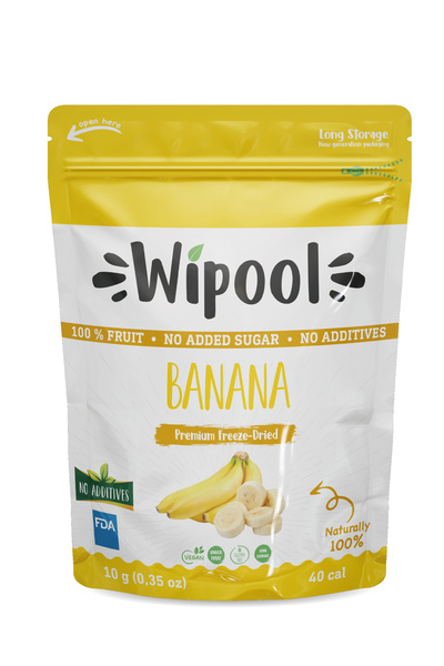 wipool organic discover the healthy life Dondurularak Kurutulmuş Muz Cipsi - ...