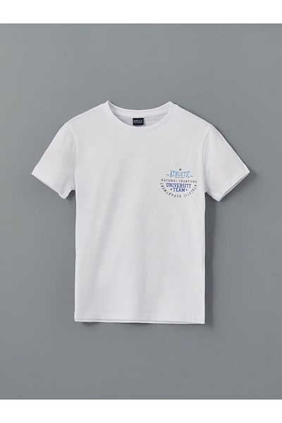 LC Waikiki Tricou pentru băiat cu gât crew de sezon nou - S5HE11Z4