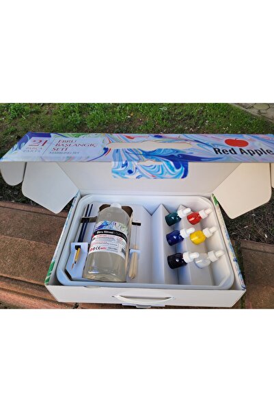 O&S Oyun ve Sanat Eğlen-Üret Ebru Başlangıç Seti, Ebru Seti teknesi kitresi