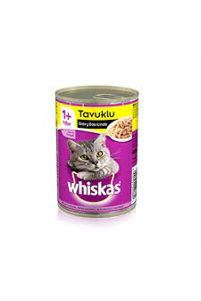 Whiskas Sos İçinde Tavuklu Yetişkin Kedi Konservesi 400gr