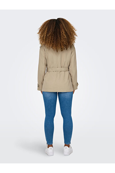 ONLY Kadın Düğmeli Kısa Trençkot - 15317205