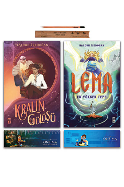 Genç Timaş Kralın Gülüşü - Lema En Yüksek Tepe Set 2 Kitap - Haldun İlkdoğan