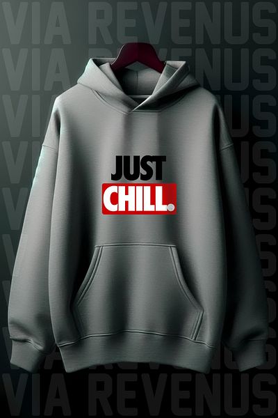 Vordevia Φούτερ με κουκούλα Just Chill